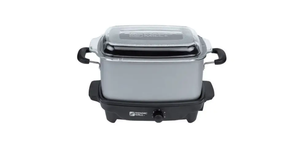 Magic Mill Msc-530 5 Qt Slow Cooker With Flat Glass Cover And Cool Touch Owner's Manual