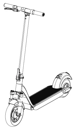 ORBO ESX102 Electric Scooter - Fig