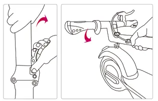 ORBO ESX102 Electric Scooter - Follding1