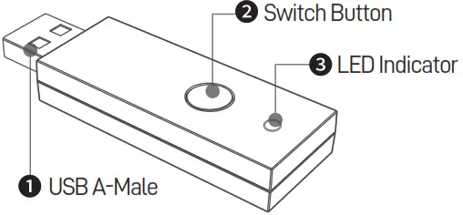 MAYFLASH MAGIC-NS Lite USB Wireless Adapter - Usb
