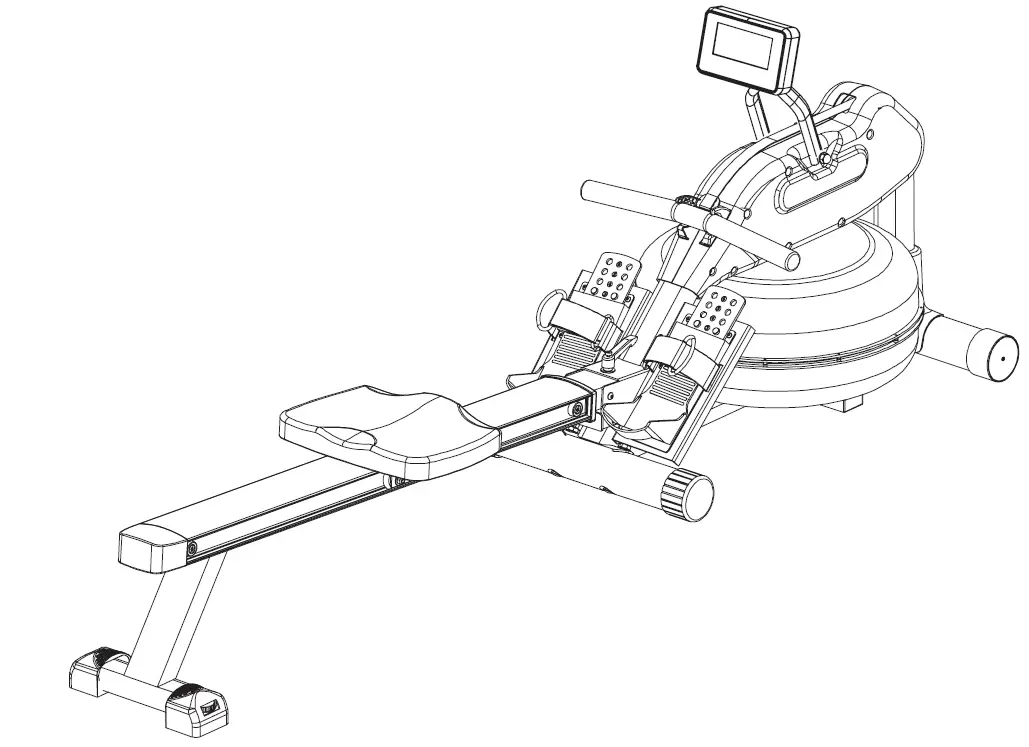 virtufit-VFWROW900-Foldable-Water-Resistance-Row-900-Roeitrainer-image