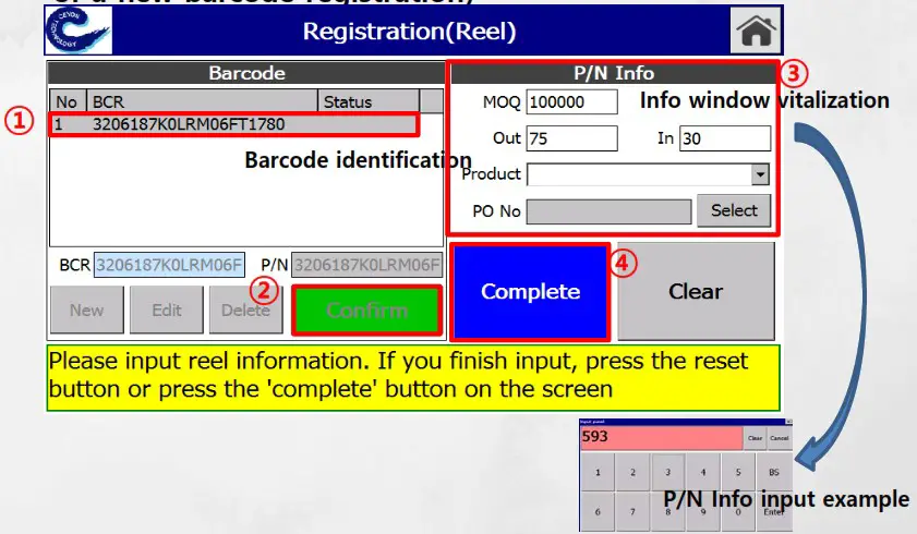 Ceyon Telinventory Registration Device - Registration Device 13