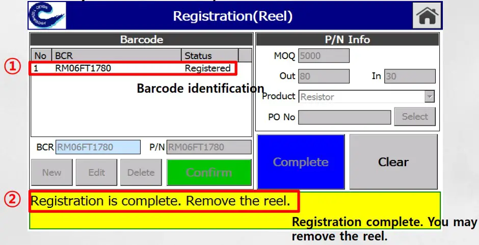 Ceyon Telinventory Registration Device - Registration Device 14