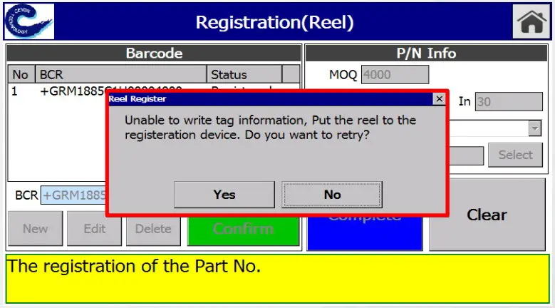 Ceyon Telinventory Registration Device - Registration Device 17