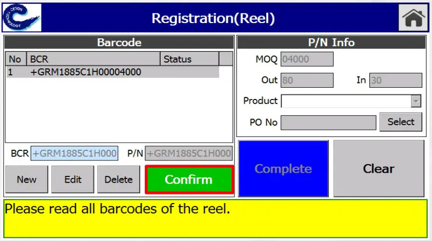 Ceyon Telinventory Registration Device - Registration Device 18
