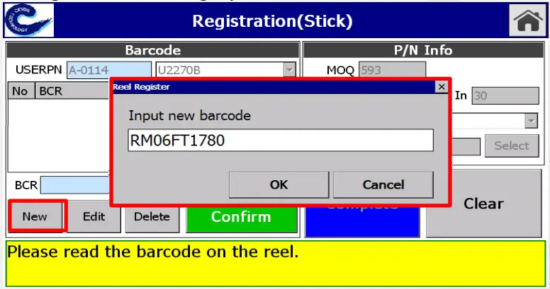 Ceyon Telinventory Registration Device - Registration Device B 10