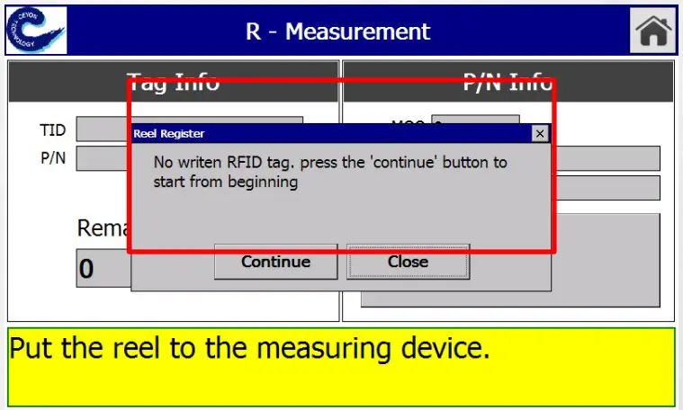 Ceyon Telinventory Registration Device - Registration Device B 18