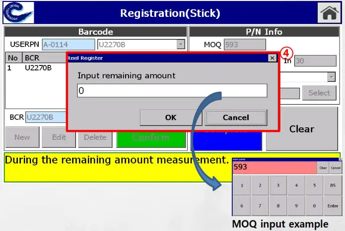 Ceyon Telinventory Registration Device - Registration Device B 8