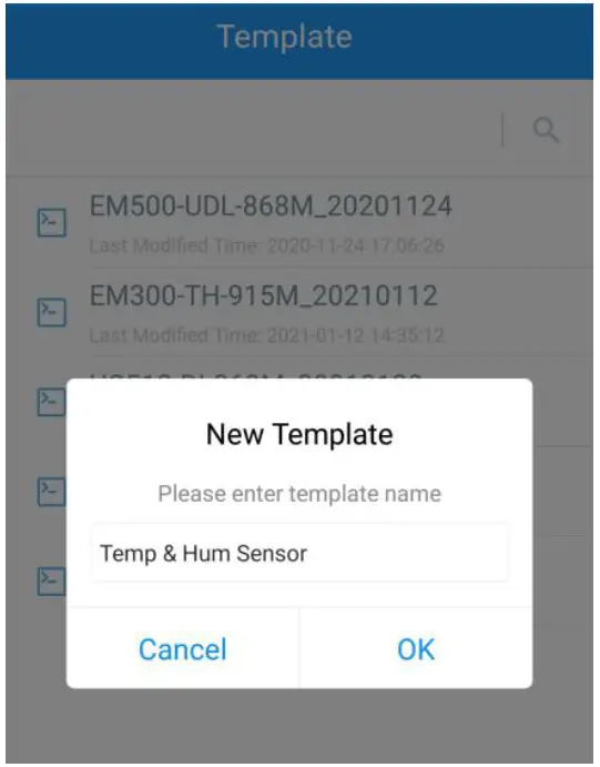EM300-TH Temperature and Humidity Sensor Milesight - Backup