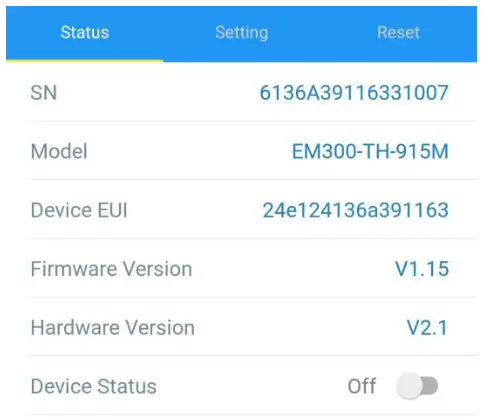 EM300-TH Temperature and Humidity Sensor Milesight - OF