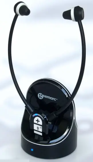 Geemarc CL7370 OPTI DIGITAL WIRELESS TV HEADSET SOUNDS -