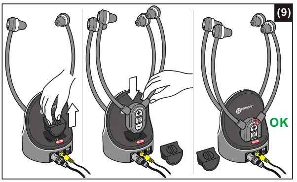 Geemarc CL7370 OPTI DIGITAL WIRELESS TV HEADSET SOUNDS - fiG 16