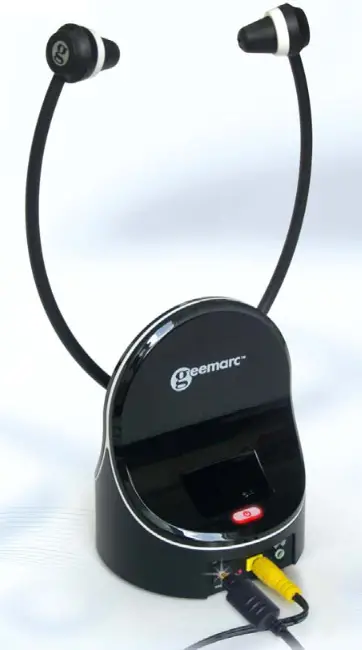 Geemarc CL7370 OPTI DIGITAL WIRELESS TV HEADSET SOUNDS - fiG 21