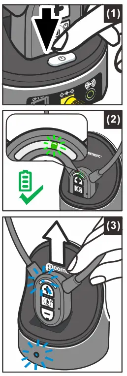 Geemarc CL7370 OPTI DIGITAL WIRELESS TV HEADSET SOUNDS - fiG 7