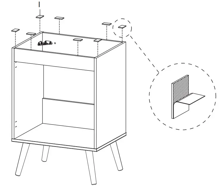 Swiss Madison SM BV662 Classe 18 13 in D x 33 in H Bathroom Vanity - Figure 10