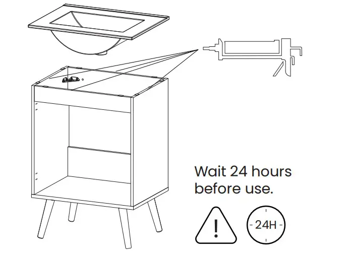 Swiss Madison SM BV662 Classe 18 13 in D x 33 in H Bathroom Vanity - Figure 12