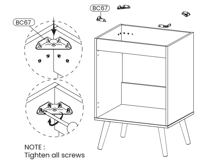 Swiss Madison SM BV662 Classe 18 13 in D x 33 in H Bathroom Vanity - Figure 9