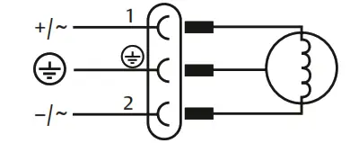 EMERSON CO1 Aventics Solenoid Coil with Electrical Connector - FIg 2