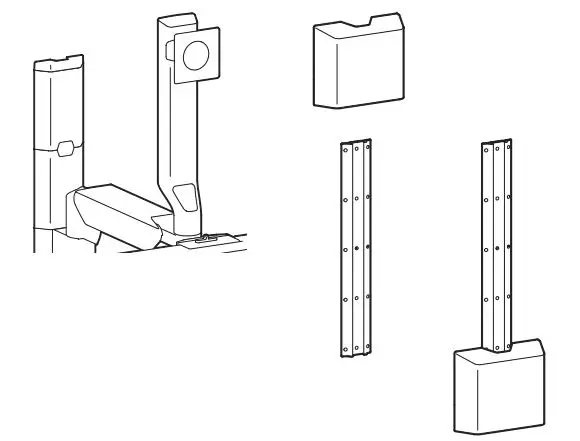 ergotron 98-543-251 Lockable CPU Wall Cabinet 10