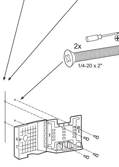 ergotron 98-543-251 Lockable CPU Wall Cabinet 23