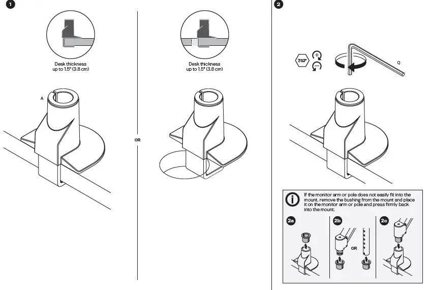 innovative-STX-11S-Staxx 1 Over 1-Monitor-Mount-fig-2