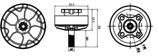 EACHINE X220 V3 Wizard FPV Racing RC Drone 2