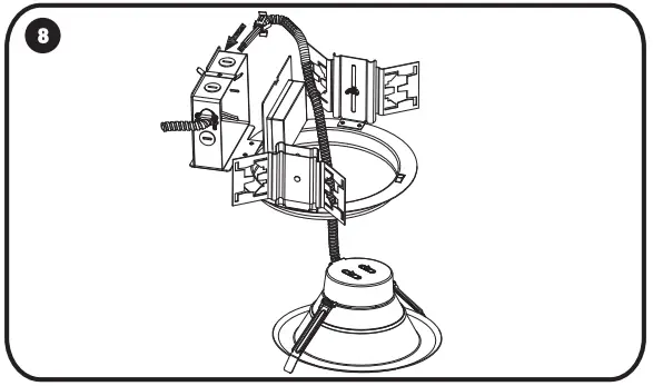 SYLVANIA SYL 65690 LED Recessed Downlight - fig 6