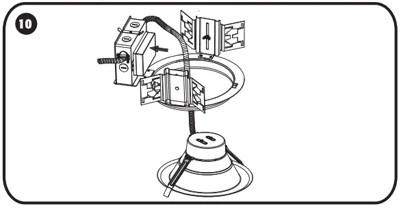 SYLVANIA SYL 65690 LED Recessed Downlight - fig 8