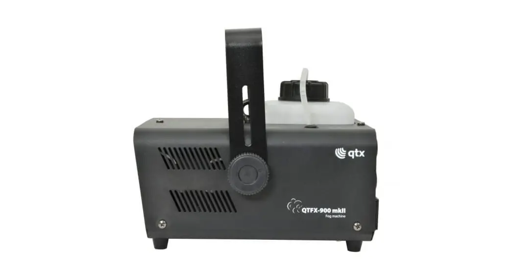 Qtx Qtfx-900 Fog Machine User Manual