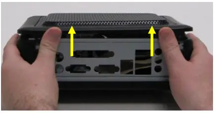 Antec ISK 110 VESA - Pop the panel free