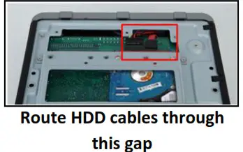 Antec ISK 110 VESA - Route HDD 2