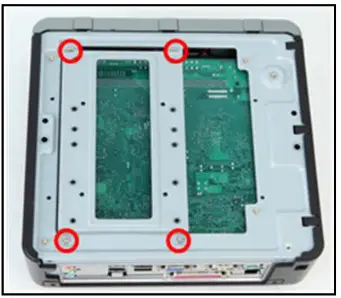 Antec ISK 110 VESA -bracket to the case