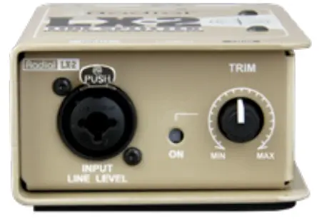 Radial engineering LX2 Passive Line Splitter and Attenuator - fig 5