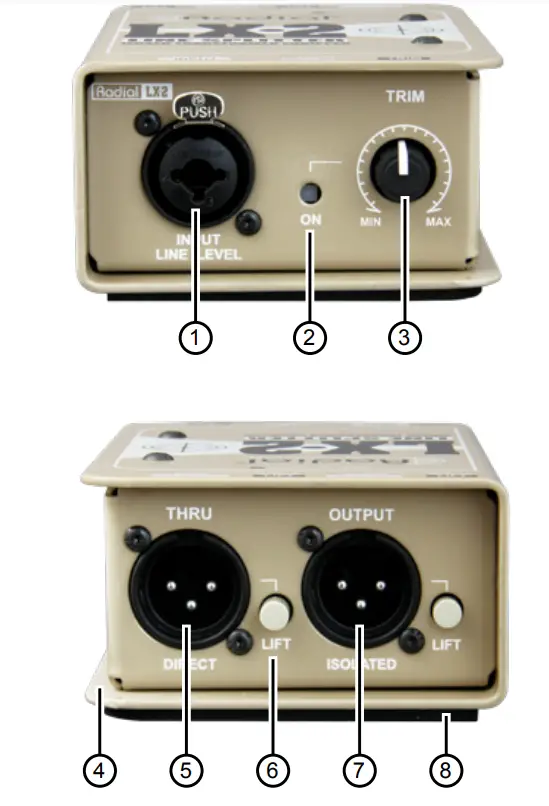 Radial engineering LX2 Passive Line Splitter and Attenuator - fig 8
