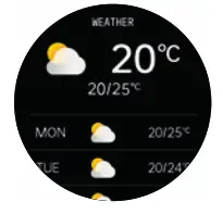 ALIGATOR Watch Pro X Men Smart Watch - Weather1