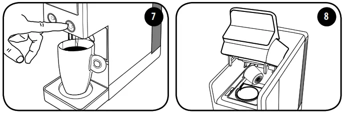 illy Y3 IPERESPRESSO Coffee Machine - BREWED COFFEE 2