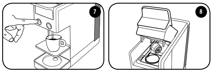 illy Y3 IPERESPRESSO Coffee Machine - MAKING AN ESPRESSO3