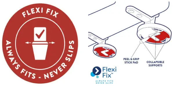 Croydex WL601722H Constance Toilet Seat - Fig 1