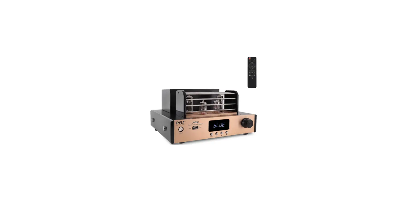 Pyle Pvta90 Bluetooth Tube Amplifier Stereo Receiver User Manual