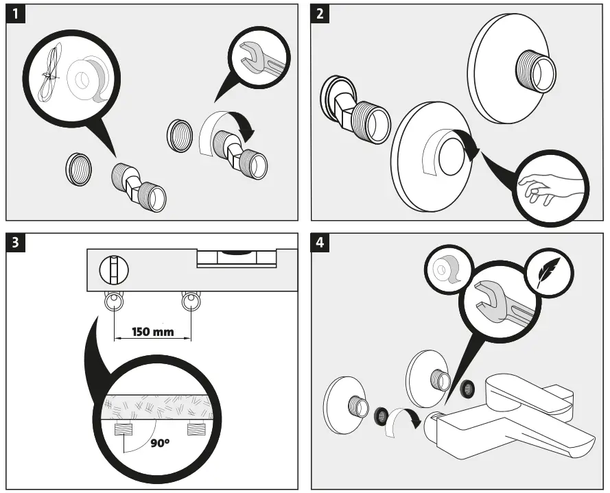 cersanit-Odra-63051-Lever-Bath-Faucet-1
