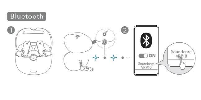 ANKER VR P10 Wireless Earbuds 6