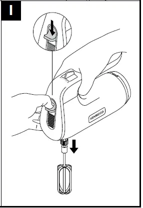KENWOOD HMP54 chief Hand and Stand Mixer-10