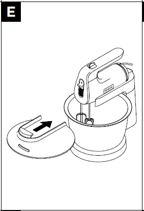 KENWOOD HMP54 chief Hand and Stand Mixer-6