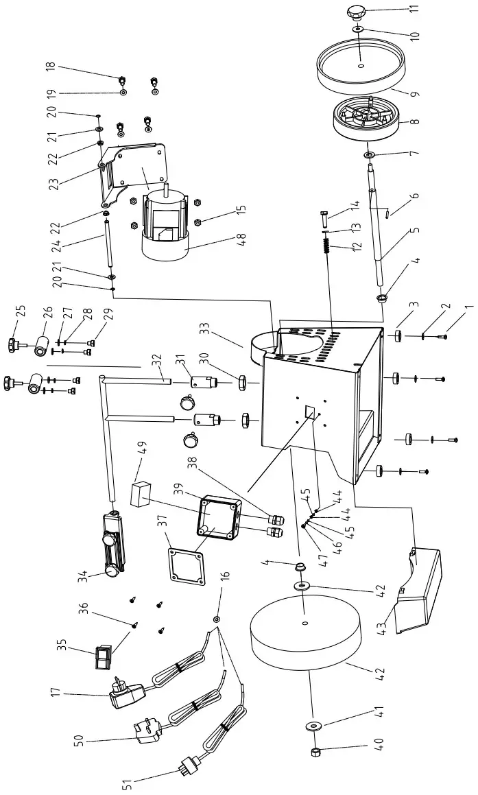 scheppach TIGER 2500 Wet Grinding Machine - FIGURE 11