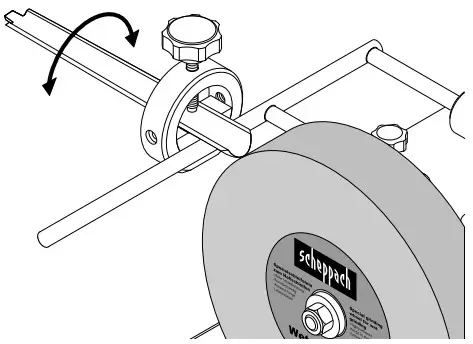 scheppach TIGER 2500 Wet Grinding Machine - FIGURE 4
