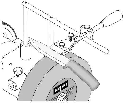 scheppach TIGER 2500 Wet Grinding Machine - FIGURE 5