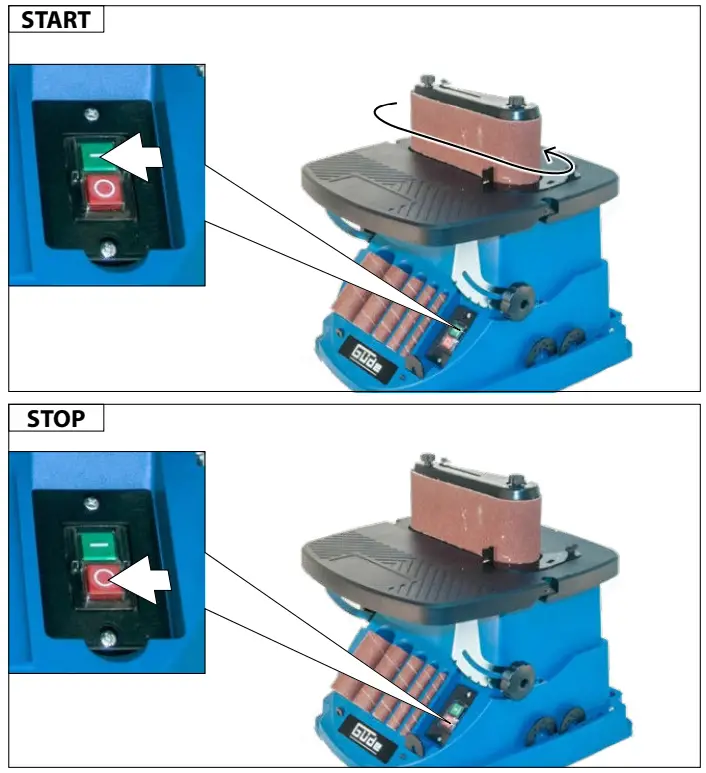 Gude GSBSM 450 Spindle and Belt Sander-fig13