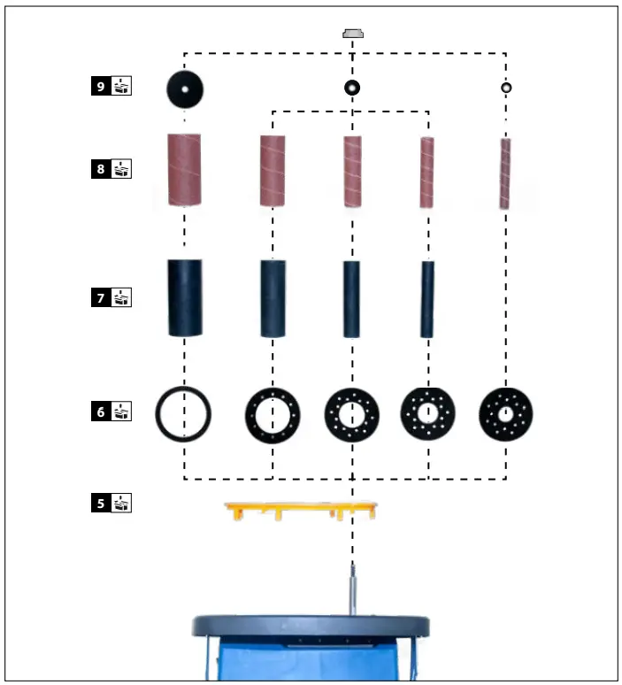 Gude GSBSM 450 Spindle and Belt Sander-fig6