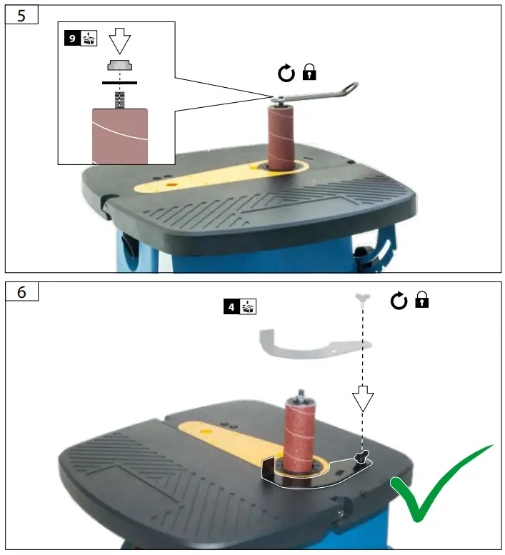 Gude GSBSM 450 Spindle and Belt Sander-fig8