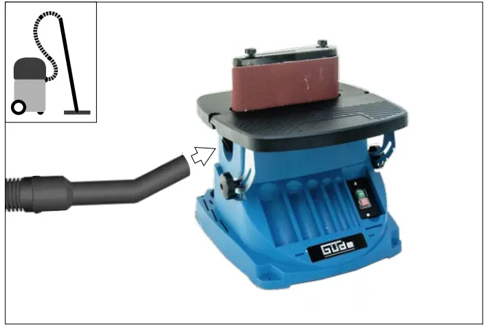 Gude GSBSM 450 Spindle and Belt Sander-fig9